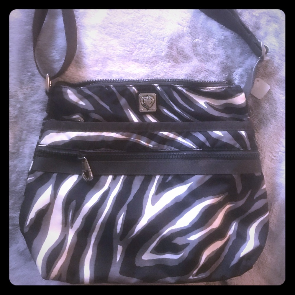 Zebra print Bermuda canvas